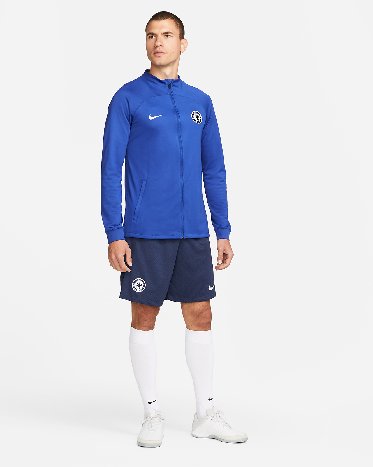 Chelsea FC Strike Men's Nike Dri-FIT Soccer Track Jacket