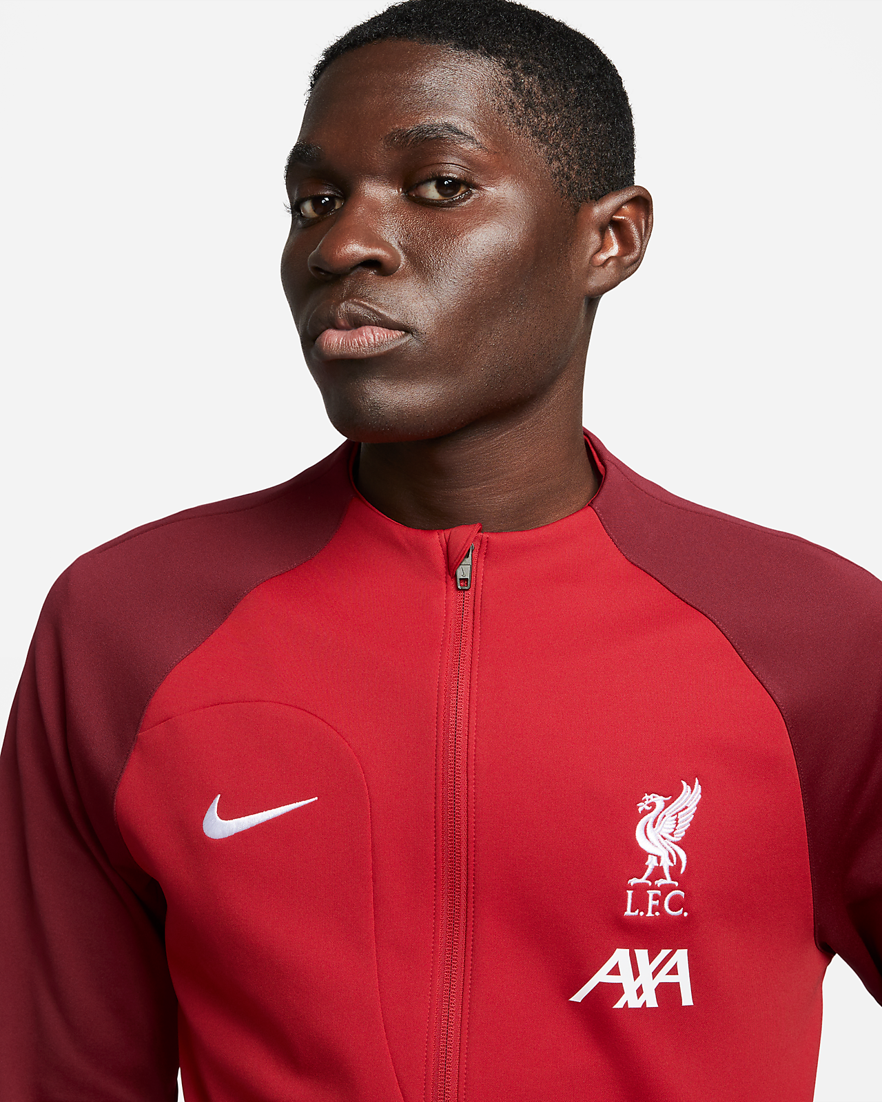 Liverpool FC Academy Pro Men's Nike Full-Zip Knit Soccer Jacket