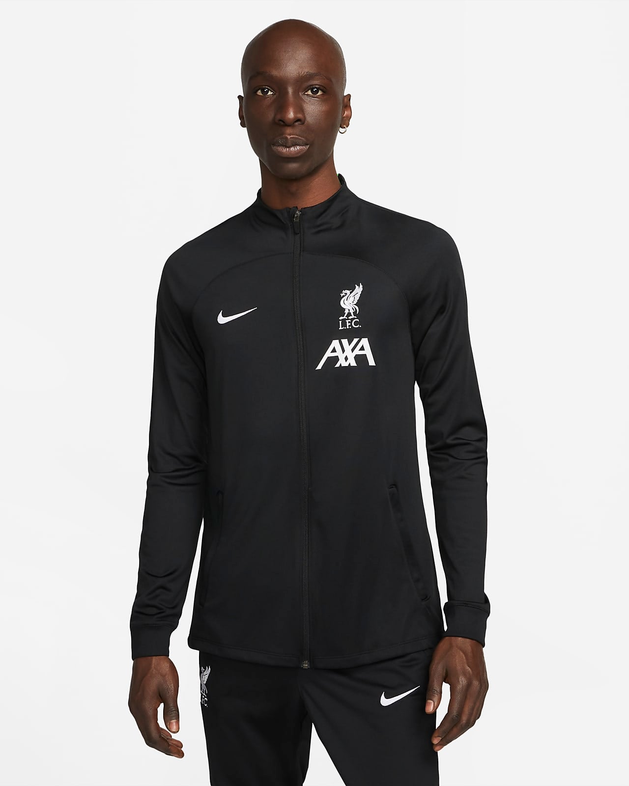 Liverpool FC Strike Men's Nike Dri-FIT Knit Soccer Track Jacket