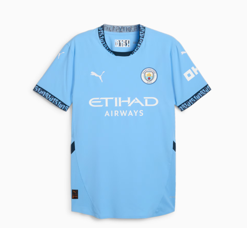 Manchester City 24/25 Home Authentic Jersey